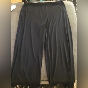 Alfaro Elements Deep Black Wideleg Pants